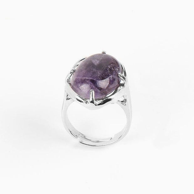 Bague "Apaisement" en Améthyste