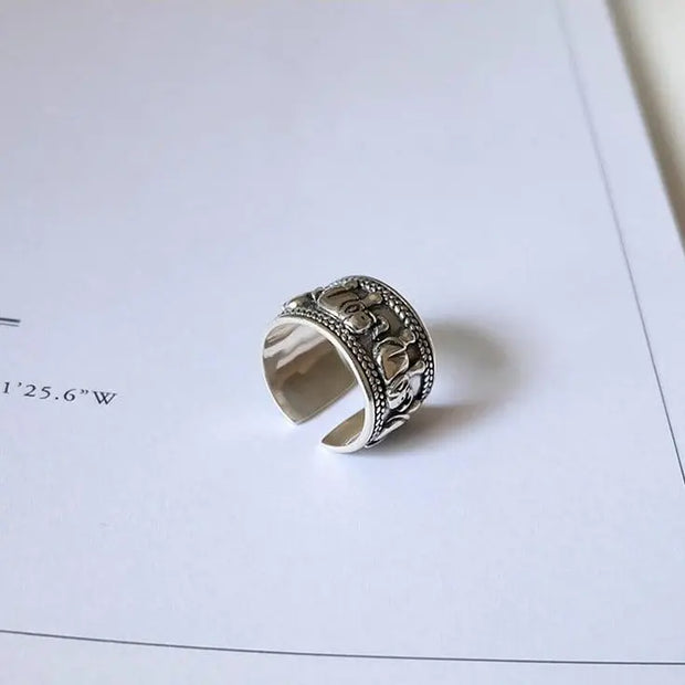 Bague "Éléphant" en Argent