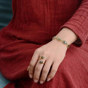 Bague "Franchise" en Labradorite