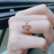 Bague "Illusion" en Améthyste