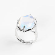 Bague "Libération" en Opaline