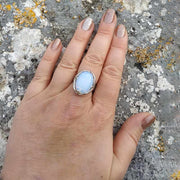 Bague "Libération" en Opaline
