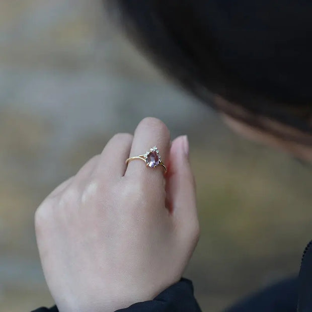 Bague "Prestige" en Améthyste