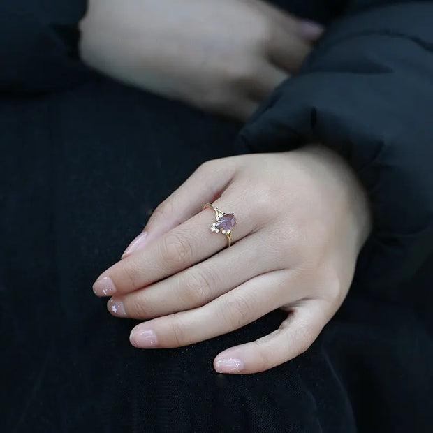 Bague "Prestige" en Améthyste