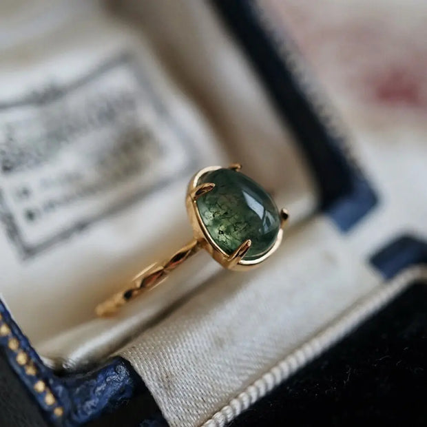 Bague en Agate Mousse