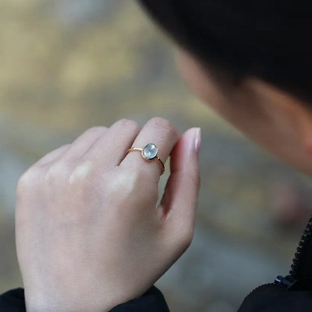Bague en Labradorite