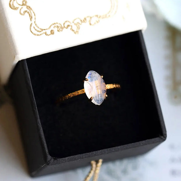 Bague en Pierre de lune