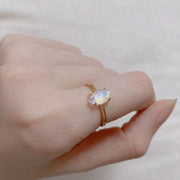 Bague en Pierre de lune