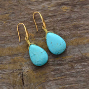 Boucles d'oreilles "Compassion" en Turquoise