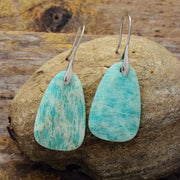 Boucles d'oreilles "Estsanatlehi" en Amazonite