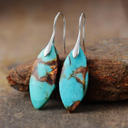 Boucles d'oreilles "Générosité" en Turquoise