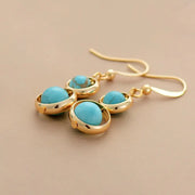 Boucles d'oreilles "Guérisseur" en Turquoise