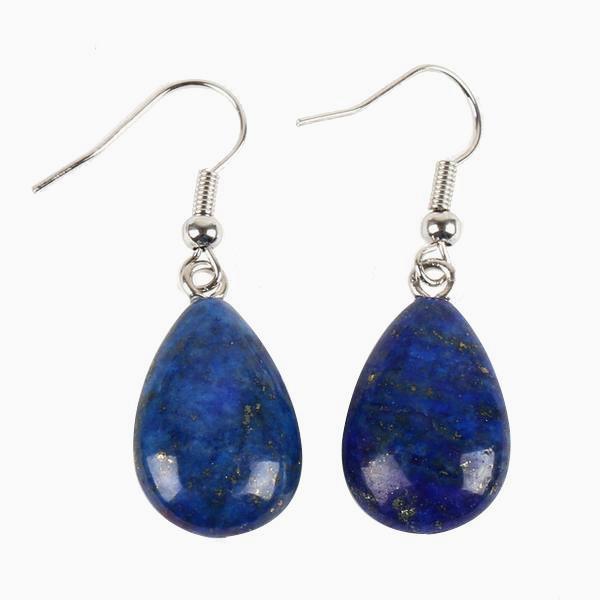 Boucles d'oreilles "Intuition" en Lapis-lazuli