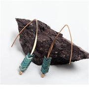 Boucles d'oreilles Zen géométriques - 4 coloris 