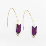 Boucles d'oreilles Zen géométriques - 4 coloris