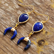 Boucles d'oreilles en Lapis-lazuli