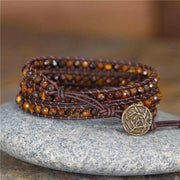 Bracelet  Multi-Tours - Oeil de Tigre