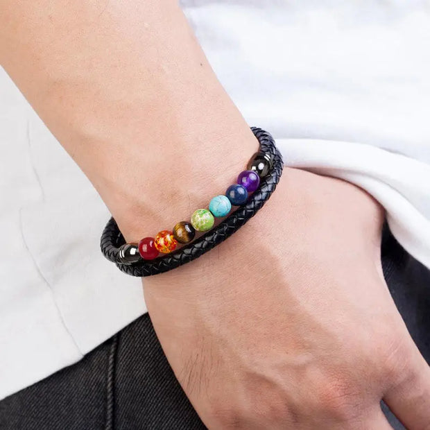 Bracelet 7 Chakras - Élégance