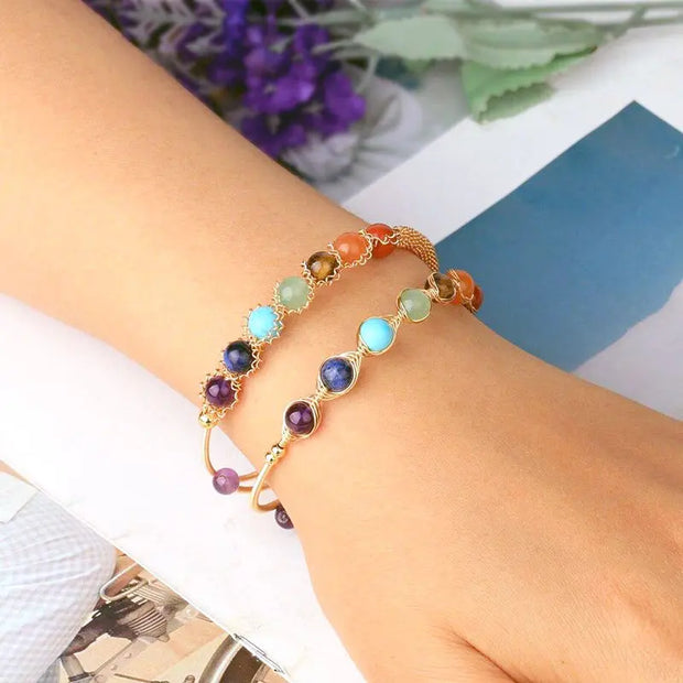 Bracelet 7 Chakras Authentique