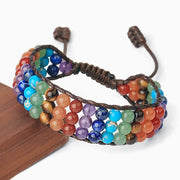 Bracelet 7 Chakras Wrap