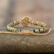 Bracelet Arbre de Vie en Jaspe Africain