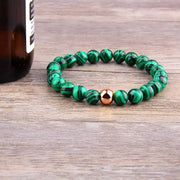 Bracelet Élégance en Malachite