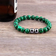 Bracelet Élégance en Malachite