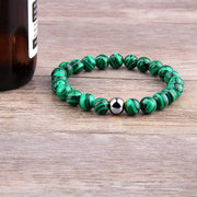 Bracelet Élégance en Malachite