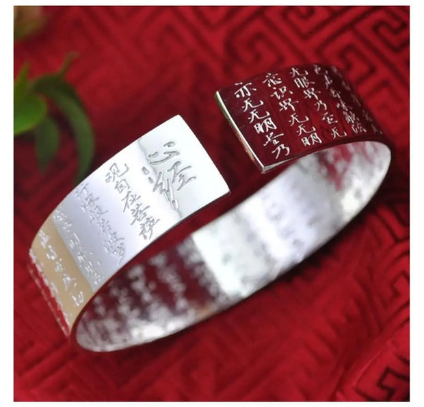 Bracelet Fleur de Lotus - Argent Tibétain