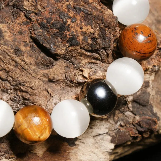 Bracelet Immunité en Pierres Naturelles