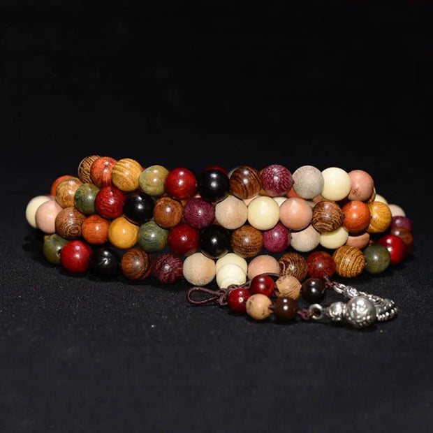 Bracelet Mala "Clarté" en Bois de santal
