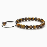 Bracelet Mala Oeil de Tigre Ajustable
