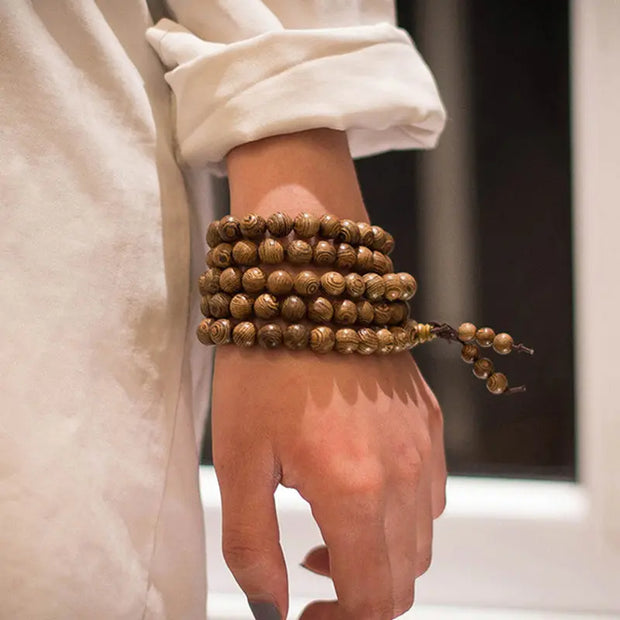 Bracelet Mala en Bois wengé