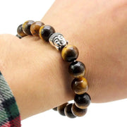 Bracelet Oeil de Tigre Bouddha