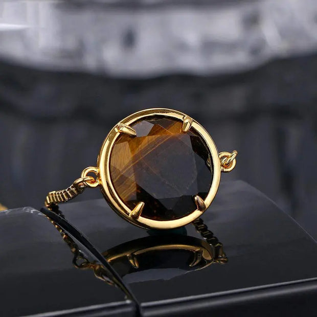 Bracelet Oeil de Tigre Femme Élégante