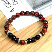 Bracelet Oeil de Tigre Rouge