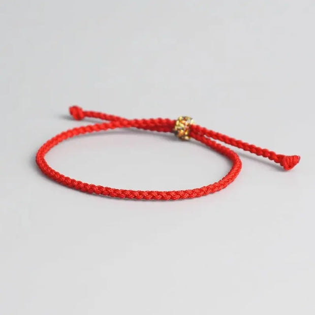 Bracelet Tibétain Cordelette Rouge