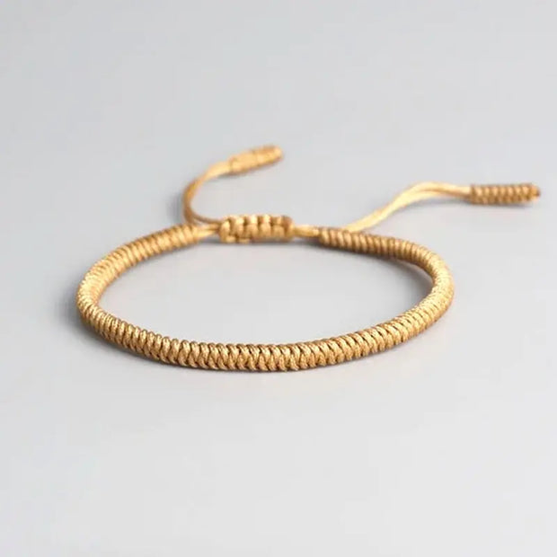 Bracelet Tibétain Doré