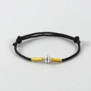 Bracelet Tibétain Mantra Om Noir
