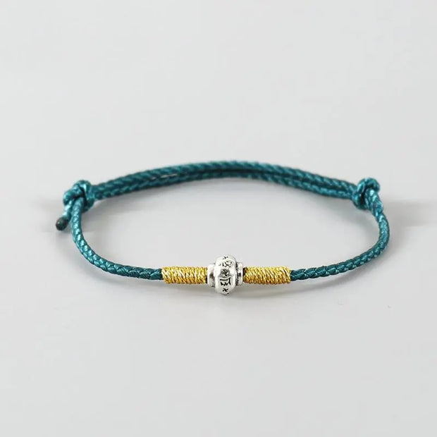 Bracelet Tibétain Mantra Om Turquoise