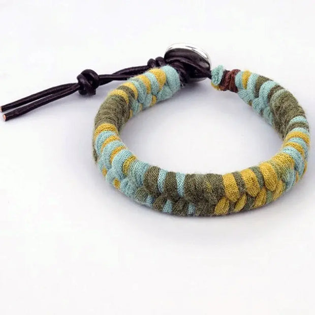 Bracelet Tibétain XXL Vert