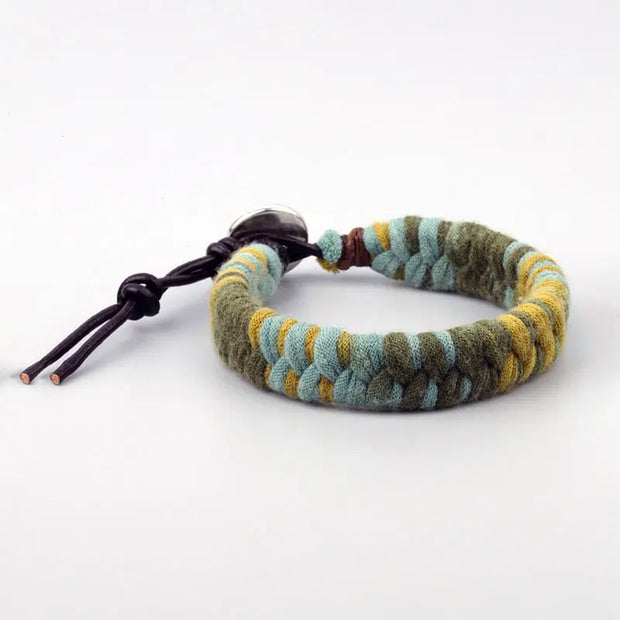 Bracelet Tibétain XXL Vert