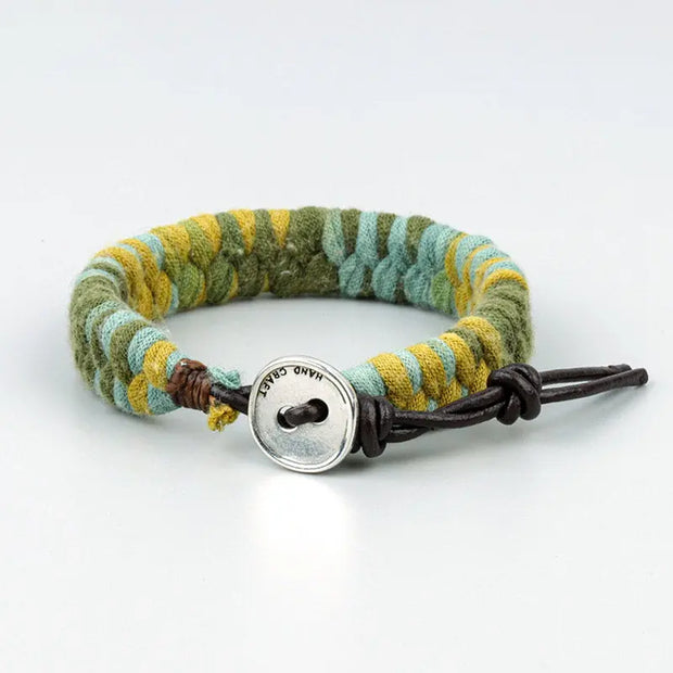 Bracelet Tibétain XXL Vert