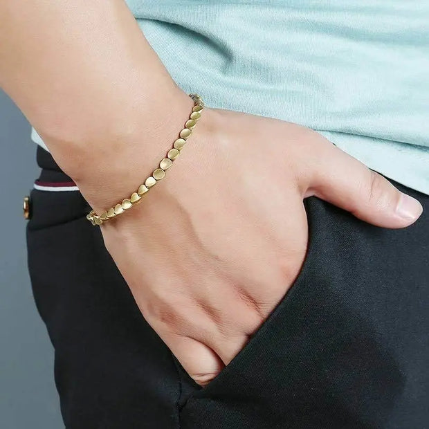 Bracelet Tibétain en Cuivre - Parfaite Harmonie