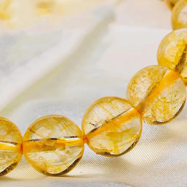 Bracelet en Citrine