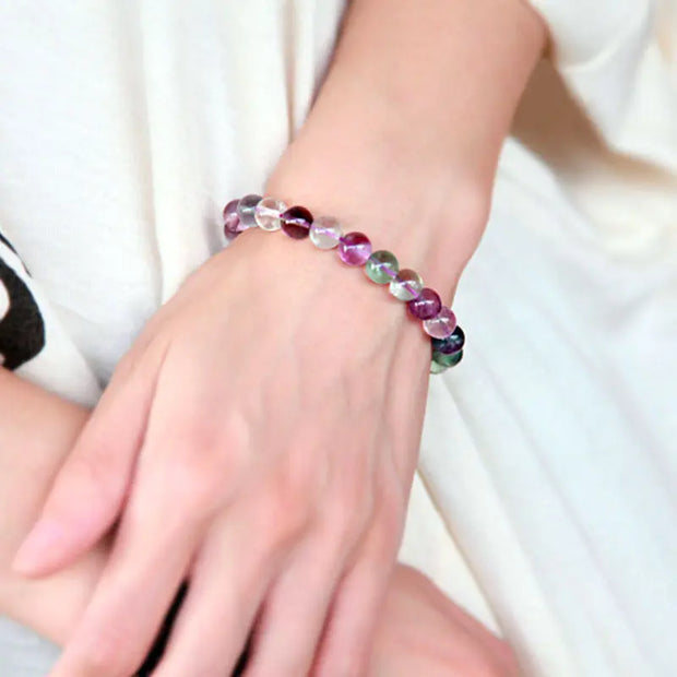 Bracelet en Fluorine - Apaisement des Emotions