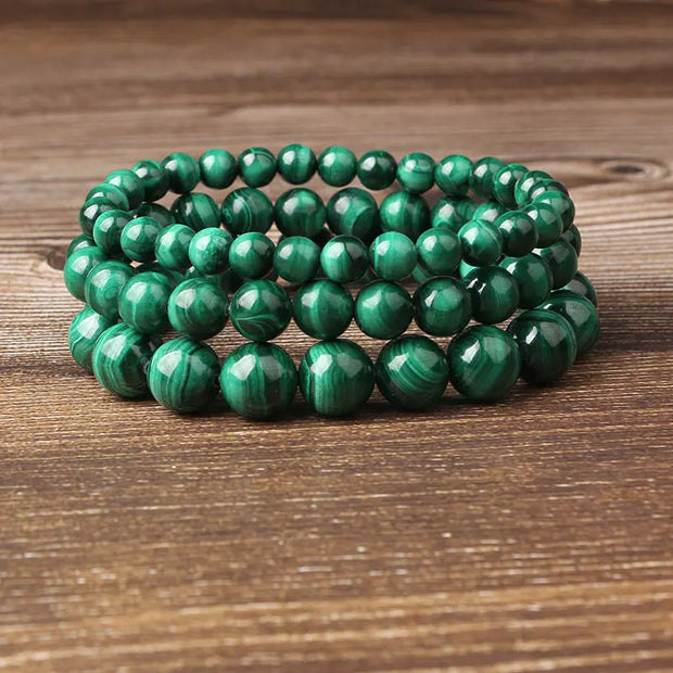 Bracelet en Malachite