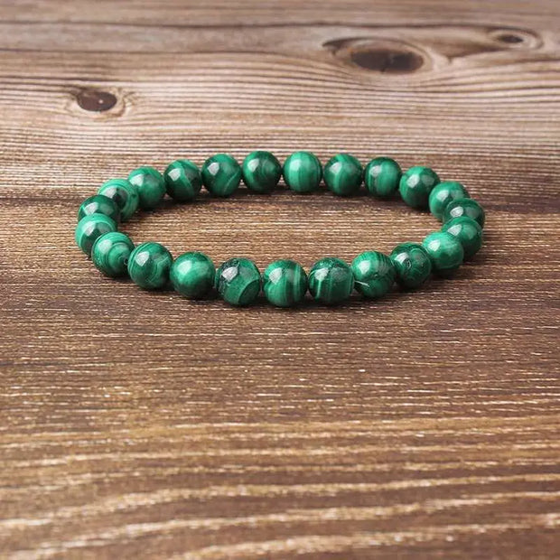 Bracelet en Malachite