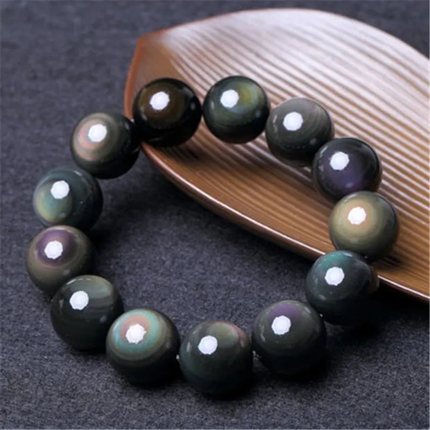 Bracelet en Obsidienne Oeil Céleste