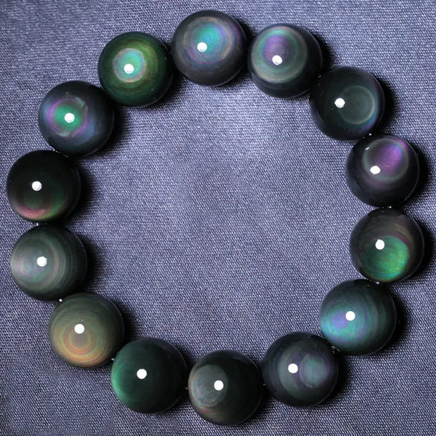 Bracelet en Obsidienne Oeil Céleste